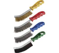 Wolfcraft Brosse métallique acier inoxydable 265 mm 1 pièce 1 pc(s)