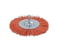 WOLFCRAFT Brosse nylon circulaire T6 - Diametre: 100 x 7 mm