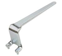wolfcraft portée pour Meuleuse d’Angle, Écartement 35 mm | Outil robuste en acier pour écrous à bride bas, compatible avec meuleuses standard et tous disques, 2458000
