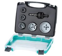 Wolfcraft Set de 6 scies cloches Électricité & plomberie 3498000 Multicolore