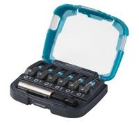 wolfcraft 2977000 Coffret de 7 pièces pz 1/1 / 2/2 / 2/3 + Porte Embouts magnétique 60 mm, Multicolore