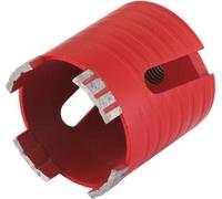 Wolfcraft Couronne de forage creuse diamantée Ø 68 mm Diamant