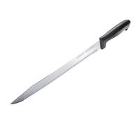wolfcraft Couteau pour Matériaux Isolants - Lame en Acier Inox 305 mm | Idéal pour laine minérale et polystyrène, manche ergonomique, lame longue durée avec pointe plongeante, 4097000