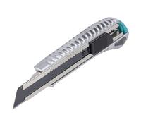 wolfcraft Cutter Métallique Robuste, Couteau à Lame Sécable 18 mm
