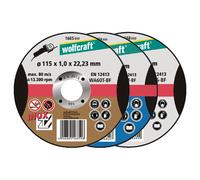 Wolfcraft Disque de coupe pour aluminium Ø115 x 1,5 x 22,23 mm