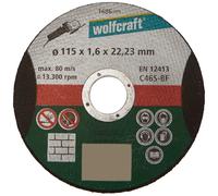 Wolfcraft Disque de coupe pierre - 115 mm