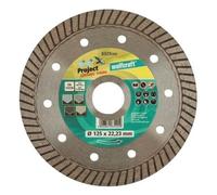 wolfcraft 8329000 Disque de meuleuse diamant Turbo ø 125 x 22,2 mm