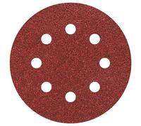 Wolfcraft Disques abrasifs corindon auto-agrippants perf., gr. 80/120/240