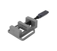 wolfcraft Étau Simplex 60 en Fonte d'Aluminium - Ouverture 65 mm | Serrage rapide 200 kg pour pièces rondes avec mors à rainures en V, largeur 68 mm, robuste et compact, 3412099