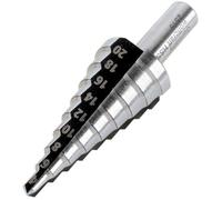 Wolfcraft Foret étagé 2515000 HSS Ø4 à 20 mm, queue Ø8 mm
