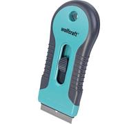 wolfcraft Grattoir Plastique Bi-matière pour Vitrocéramique et Verre