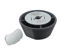 Wolfcraft Guide de perçage 5952000 pour scies cloches Ø 54-70 mm foret centreur 6-8 mm