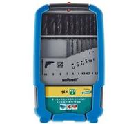 wolfcraft 7103000 Coffret L-16 Forets pour métal R ø 1-10