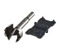 Wolfcraft Jeu de mèches Forstner 2 pièces noir