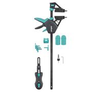 Wolfcraft, kit de construction de terrasses PRO, 11 pièces - L'ensemble complet pour une construction rapide et efficace