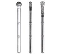 Wolfcraft 5988000 Jeu de broches à meuler diamantée 1 set