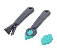 Wolfcraft Kit de rénovation pour joints mastic 4334000 — grattoir, 2 lisseurs, support, 4 pièces