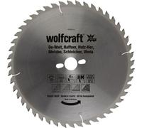 Wolfcraft Lame de scie Wolfcraft pour scies circulaires coupes fines et nettes, dia. 300x30 Z48 6682000