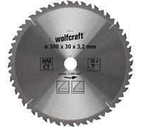 Wolfcraft Lame de scie Wolfcraft pour scies circulaires ébauche, diamètre 300x30 Z28 6741000