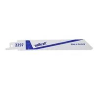 Wolfcraft Lames de scie sabre BiM – très flexibles, tôle acier 1–3 mm, métaux non ferreux – Lot 2