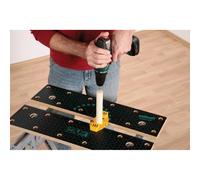 Wolfcraft Lot de 4 mors de serrage pour pièces rondes