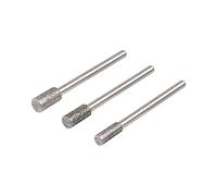 Wolfcraft Jeu de broches à meuler diamantées 5987000 – 3 pièces cylindriques