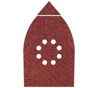 Wolfcraft Patins abrasifs auto-agrip. corindon grain 180 107 x 142 pièces 6