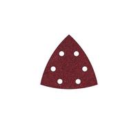 Wolfcraft Patins abrasifs auto-agrippants perf., corindon grain 120