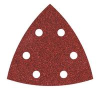 Wolfcraft Patins abrasifs auto-agrippants perf., corindon grain 80