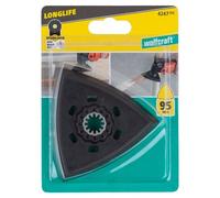 Wolfcraft Plateau abrasif auto-agrippant ""Expert"", 95 mm - 4247000