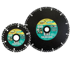 Wolfcraft Roue de coupe diamantée Pro Multi ø115 8334000