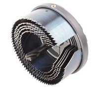 wolfcraft - Scie Cloche Multi-Lames - Diamètre 60, 68, 74, 80, 95 mm - Profondeur de coupe 33 mm, Foret Centreur - réf. 2162000