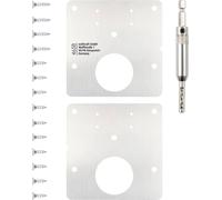 Wolfcraft SET de plaques de montage pour charnière à pot 1 pc(s)