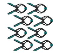 wolfcraft Set FZ 40 Serre-joints à ressort 8 pièces I 8651000 I Aide polyvalente - idéale pour les projets de bricolage et de modélisme