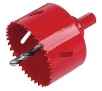 Wolfcraft Scie-cloche multi-matériaux BiM 5493000 Ø 100 mm Profondeur 40 mm Foret centreur HSS