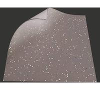 Wolfgang Warmbier PR-2.0 Tapis de sol ESD en PVC Gris (L x l x H) 2000 x 1500 x 2 mm avec câble de terre