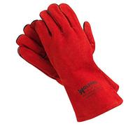 Wolfpack 15031150 Gants de soudeur épais Taille L Rouge
