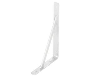 Wolfpack 21080050 Équerre avec renfort Blanc 300 x 200 mm