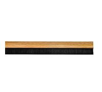 Wolfpack 5190310 - Boudin de porte en PVC avec brosse 1 m Couleur chêne
