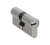 WOLFPACK LINEA PROFESIONAL - Cylindre de sécurité 30x30 mm. Came longue nickelée avec 5 clés - AFT 03102012