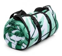 Wolfwise Couverture Pique Nique Impermeable, Nappe Picnic 200x200 cm Pliable avec Sangles Réglables et Bandoulière, Picnic Blanket pour Plage, Jardin, Camping, Voyages et Randonnée, Vert
