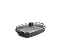 WOLL - Braisière Eco Logic QXR 33 x 26 cm, 6 l, hauteur 11 cm, avec 2 poignées - braisière antiadhésive sans PFAS, compatible four - braisière induction - plat à gratin - cocotte en aluminium moulé