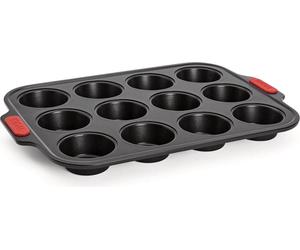 Woll C'est parti ! Moule à muffins pour 12 muffins : 36.5 x 28 cm, 3,3 cm de haut