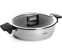 Woll Concept Cocotte avec couvercle : Ø 28 cm, 8 cm de haut, 4.8 litres, tous feux y compris induction