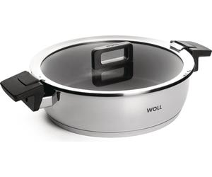 Woll Concept Cocotte avec couvercle : Ø 28 cm, 8 cm de haut, 4.8 litres, tous feux y compris induction