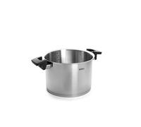 WOLL - Concept faitout haut Ø 24 cm en acier inoxydable avec couvercle, 7,6 l - induction - tous feux - compatible four jusqu’à 200 °C - coloris argent