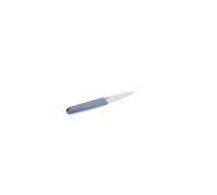 WOLL - Cutting Edge Couteau à légumes 9 cm - couteau de cuisine en acier inoxydable allemand DIN 1.4116 - manche ergonomique bleu - couteau durable et tranchant pour légumes