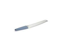 WOLL - Cutting Edge Couteau à pain 26 cm - lame dentelée en acier inoxydable allemand DIN 1.4116 - manche ergonomique bleu - idéal pour pain et viennoiseries