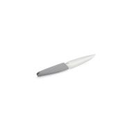 Woll Cutting Edge couteau de chef compact 16 cm - couteau universel en acier inoxydable allemand DIN 1.4116 - manche ergonomique gris - pour viande, poisson et légumes