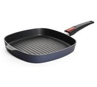 Norbert Woll Poêle à griller Diamond LITE induction fonte d'aluminium manche amovible 28 x 28 cm